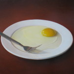 egg and plate
